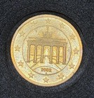 Germany 50 Cent Euro A 2002 Coin Very Rare   Mint Condition