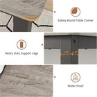 31 5 X 63 Inch Computer Desk Black Metal Frame Office Gaming Desk Grey