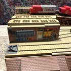 Hot Wheels Railroad Track 1979 Service Station Box Play Set Mattel