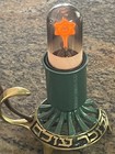 Vtg Jewish In Loving Memory Yahzeit Yizkor Electric Candle Lamp Magen David