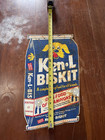 Ken L Bisket Dog Kibble Bag Shaped Painted Advertising Sign