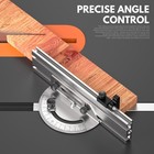 Precision Miter Gauge  Miter Gauge For Table Saw  With Miter Gauge Fence