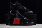 Jordan 4 Retro  black Cat  Men s Basketball Shoes Mid Top Us Size 7-12