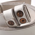 White Leather British Enfield Martini-henry Rifle Sling