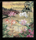 Dominica 2004 - Orchids Flowers - Sheet Of 6 Stamps - Scott  2482 - Mnh