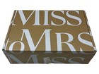 Miss To Mrs Bridal Box  dazed   Engaged  With Bride Hat Sunglasses   Accessories