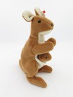 Ty Beanie Baby Pouch Kangaroo Rare Tag Errors Retired Pvc Pellets 11-6-1996