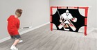 Warrior 72    Street Hockey Shooter Tutor With 5 Scoring Zones - Black -adjustable