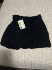 Langyivvee Girls Shorts Lot 3 Size 13-14y Linen viscose Elastic Drawstring