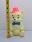 1931 Arrow Rubber   Plastic Corp Bear Rubber Baby Squeak Squeaker Toy See Disc