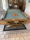 Vintage Brunswick Pool Table 8 Foot