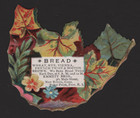 New Britain  Ct Conn Die Cut Trade Card  Emmett Bros  Bread At 361 Main St  V790
