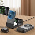 Usa Wireless Charging Station For Apple Iphone 16 15 15 Pro Watch Charging Dock