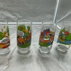 Set Of 4 Mcdonalds Peanuts Camp Snoopy Collection Glasses 