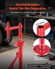 Vevor Manual Tire Changer Duck Head Kit With Silver Cone Fit For 16 -21  Wheels