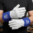 Premium Goatskin Leather Welding Gloves Mig Tig Heat Resistant Gig-2522