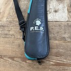 Rare Black Knight Squash Racquet Whisper 145 Case M-2000 Carbon 4 Brain Weave