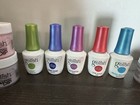 Gelish Soak Off Acrylic Powder Nail Polish Dip Manicure Set Color Kit 5 Colors