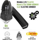 Mamba Lite 0 75g Plastic Head Electric Herb Grinder  black   Usb Rechargeable
