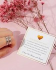 I F   cking Love You Ring For Women  Hope Rings Adjustable Stainless Steel Silver 
