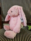 Jellycat New Nwt Large Bashful Bunny Petal Pink Retired Authentic