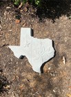 Texas State Stepping Stone Mold With Bluebonnet   Star   Plastic Concrete Paver