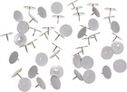 Allen Company Reflective Trail Marking Tacks  pack Of 50  White  1 2   White 