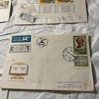 Israel- -1958-1959- -lot Of 4- Registered first Day Covers To New York usa- 214