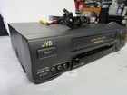 Jvc Hr-a62u Hifi 4 Head Ultra Spec Drive Vhs Player Vcr - Tested - No Remote