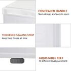 Compact Chest Upright Freezer Reversible Stainless Steel Door 1 1 Cu ft 
