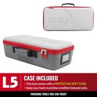 Level5 Drywall Tools 12  Mega Flat Finishing Box W   42  Standard Handle   4-569