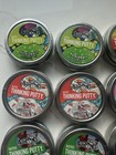 Lot Of 16 Mini Tins Aaron s Crazy Thinking Putty  46 Oz