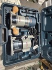 Bosch 1617evs Corded Router 120v W  Ra1166   Ra1161 Bases Blue
