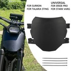 Odi Black Number Plate With Zip Ties For Downhill Mtb s Ebikes Surrons