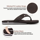 Riemot Mens Flip Flops Arch Support Comfortable Summer Beach Thong Sandals