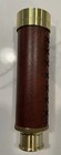 Vintage Tasco 1ag Brass   Leather Pocket Telescope 25x30   Case   Made In Japan