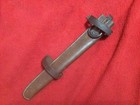 30-40 Krag Bayonet Leather Scabbard Used