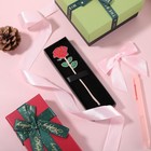 Flower Bookmark Metal Red Rose Page Holder For Book Lovers  Reading Supplies