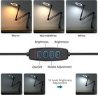 Magnifying Glass With Light  43in Arm Length Desk 43inch  Black 