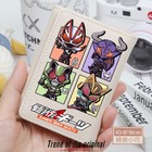 Kamen Rider Anime Black white Cute Pu Leather Purse Short Wallet Gift