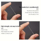 40pcs set Large Eye Hand Sewing Needles Premium Stainless Steel Needle For Craft
