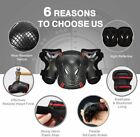 Adult Wrist Elbow Knee Pads Skateboard Roller Skate Bike Protective Gear Guard
