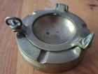 Vintage Brass Porthole Ashtray 4  Nautical