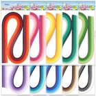 Multi-color Paper Quilling Strips Set 60 Colors 10 Packs 54cm Length Paper Wi   