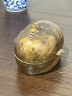 Antique Indian Brass Box Styled In The Shape Of The Hindu Goddess Gauri