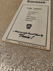 Vintage Pennsylvania Railroad Public Time Tables 1948 Train Public Transport