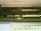 Vintage Arpege Chanel  5 Perfumed Writing Pens 14kt Gold No Scent Needs Ink Nos
