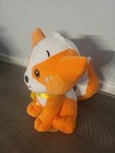 Neopets 25th Anniversary Plush Doglefox 9    Orange White Stuffed Animal Has Code 