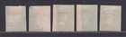 Mexico Scott 93-98 Mhr 1872 Hidalgo Imperf Issue Complete Set Thin Spot Scv  253