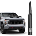 American Flag 50 Cal Bullet Antenna - Anti 5 5 Inch American Flag Black Style